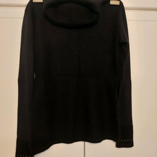 Female long-sleeve shirt used, black, size S