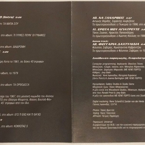 Giorgos Mazonakis Brosta S' Ena Mikrofono CD used, laiko