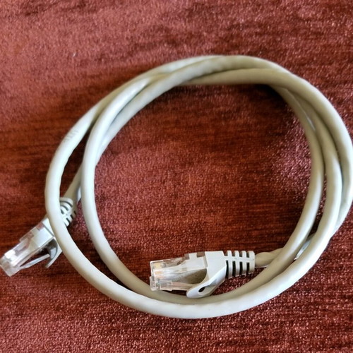 UTP CAT6 4P 26 AWG ISO 11801 EIA/TIA 568 cable used 1m