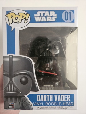 Darth Vader Funko Pop #01 First Release used
