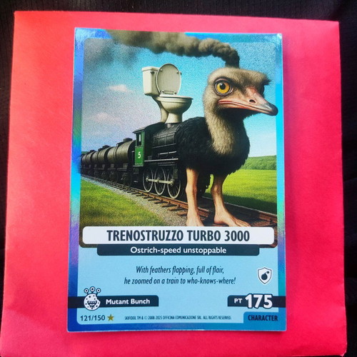 Italian Brainrot Card #121 collectible rare like new