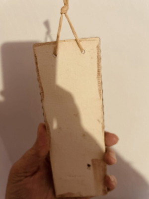 Ceramic panel new, handmade with sunflower design