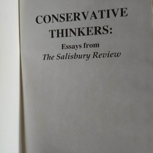 Conservative Thinkers used book in Greek