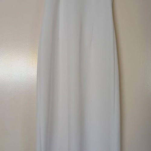 Vintage maxi dress white, like new