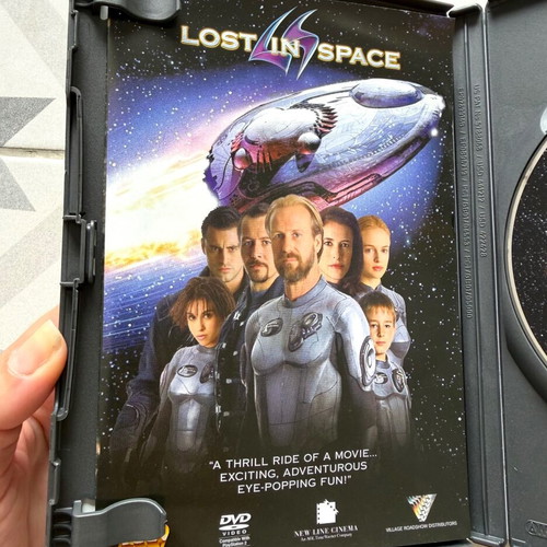 Lost in Space DVD like new with Greek and English subtitles