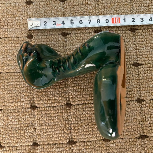 Ceramic cobra ornament new