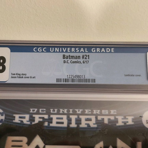 CGC Batman new with changing cover