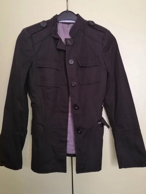 Zara brown jacket used, size XS
