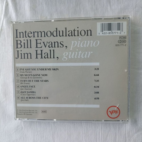 Bill Evans Jim Hall Intermodulation CD used, jazz