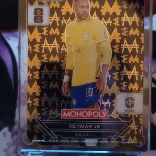 Panini Prizm 2026 FIFA World Cup Neymar Jr Monopoly Millionaire Black Case Hit