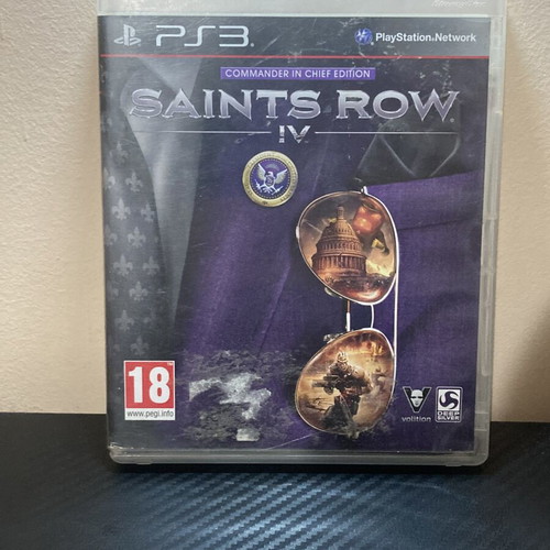 Saints Row IV PS3 game used, full set, light scratches