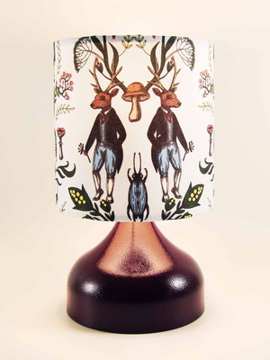 William Morris handmade table lamp new