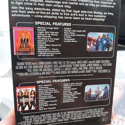 Charlie's Angels DVD like new, 2 discs