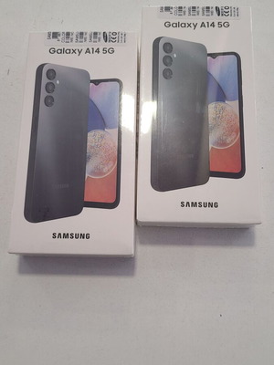 Samsung Galaxy A14 5G 64GB μαύρο σαν καινούργιο, σφραγισμένο