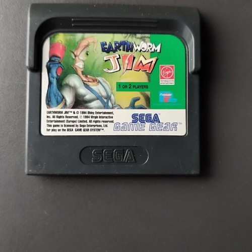 Sega Game Gear Earthworm Jim used