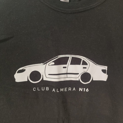 T-shirt Club Almera N16 Medium black, like new
