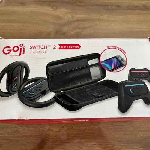 Goji Gaming Switch 2 Ultimate Kit with 24 Cartridge Case