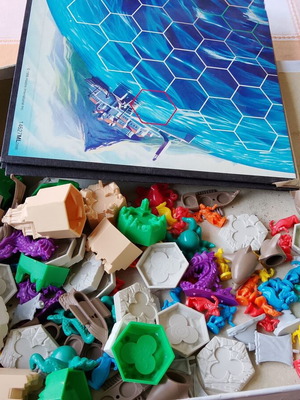 Atlantis board game, incomplete, for spare parts