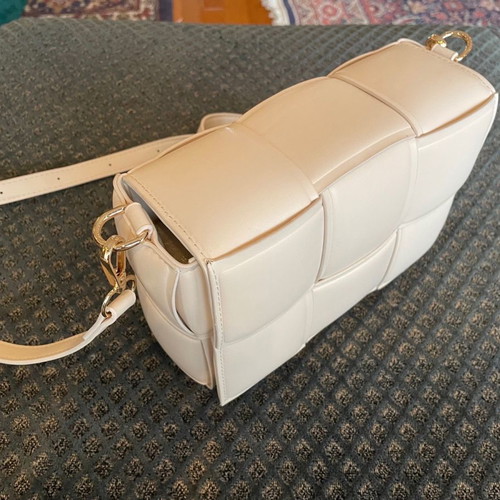Folli Follie crossbody bag new, pale pink (cream)