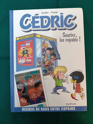 Cédric, souriez les copains hardcover comic like new, in French