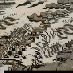  Αντίκα μεγάλη εγγλέζικη πιατέλα "Warranted Staffordshire  JC & CO"  του 1850.