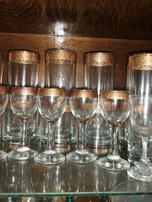Bohemia crystal set of 36 pieces new