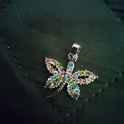 Hanging butterfly pendant new, multicolored