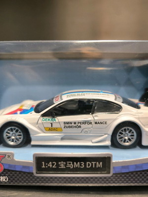 BMW M3 DTM toy car scale 1:43 new