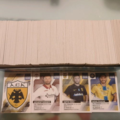 Superleague Stars 184 Cards like new