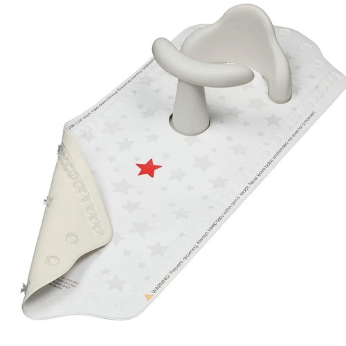 Baby bath seat like new with play mat Mothercare