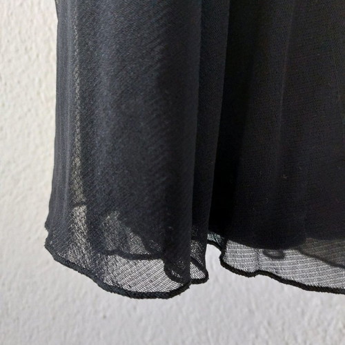 Black dress XL used with sequins and waist honeycomb detail