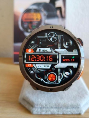 MT68 Smartwatch with 1.7" Full Touch Screen and Metal Bracelet