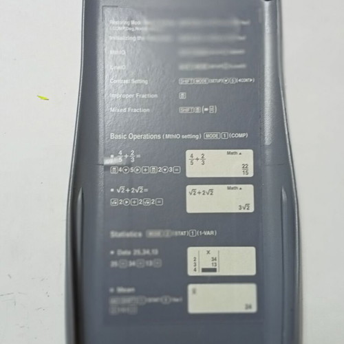 Casio Scientific Calculator fx-350ES like new
