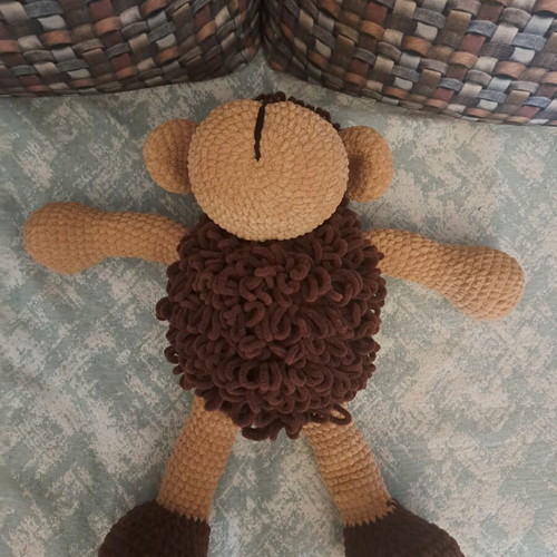 Handmade sheep teddy bear plush toy