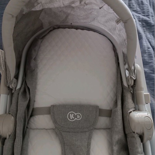 Kinderkraft Unimo 5 in 1 baby recliner like new, stone gray