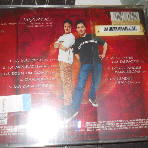 Wazoo Déroute Arverne CD album sealed mint pop