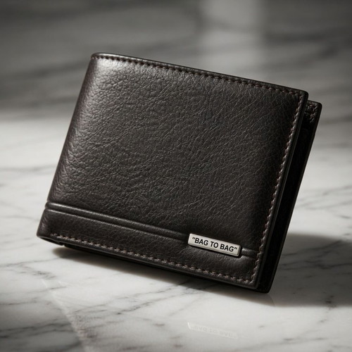 Bag to Bag Heritage Line men's wallet brown leather new