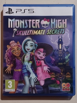 Monster High Skulltimate Secrets PS5 игра като нова