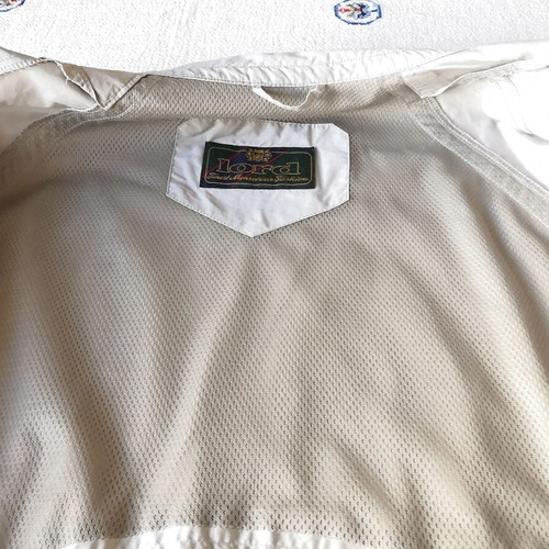 Lord men's beige summer jacket, size Large