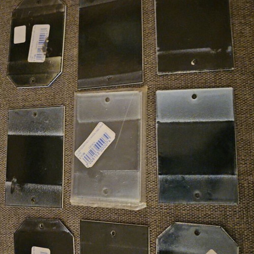 Metal solid door and wall plaques new