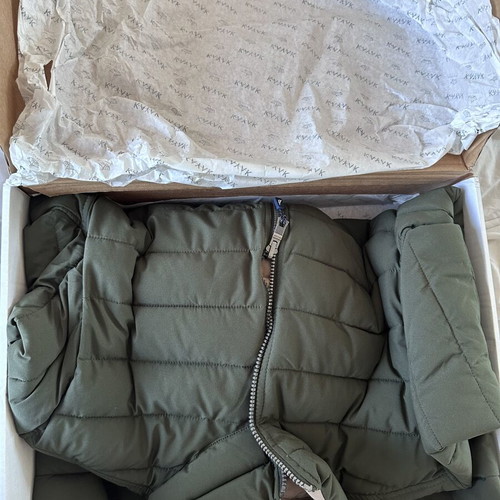 Nautica men's reversible jacket large khaki-beige new