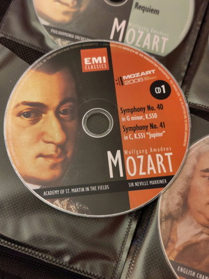 Mozart Symphonies No. 40 & 41 "Jupiter" CD like new