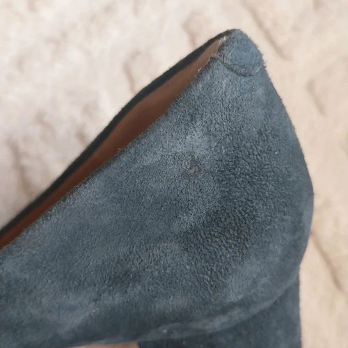 Clarks navy suede women's shoes size 40 used