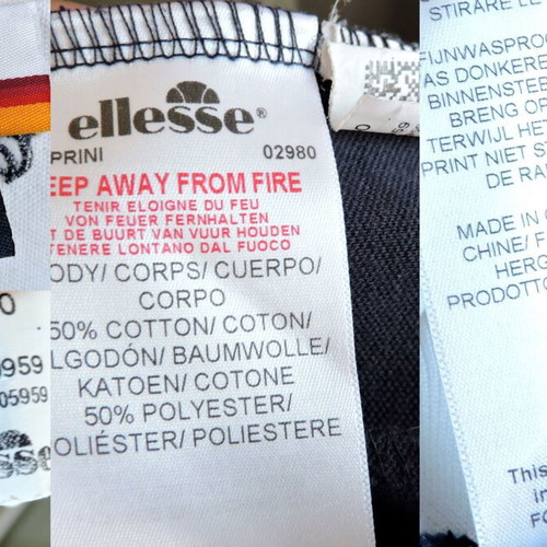 Ellesse Caprini men's sports track jacket long sleeve size S like new