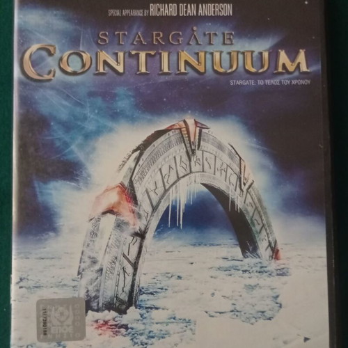 Stargate Continuum DVD like new, sci-fi adventure with subtitles