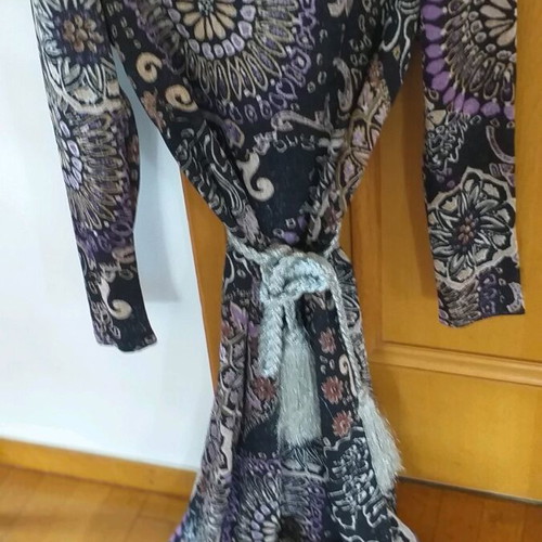 Long lamé evening dress No 46 like new