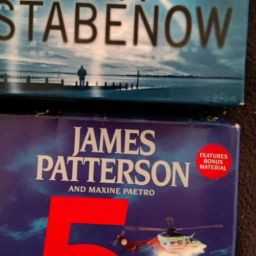 Mystery and crime audiobooks like new, set of 4