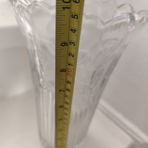 Glass vase 25 cm