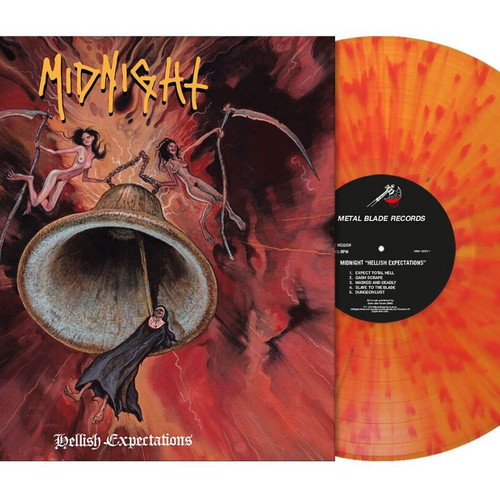 Midnight Hellish Expectations coloured vinyl LP new, metal
