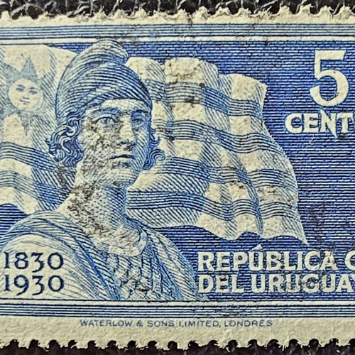 Uruguay 1930 stamp used